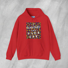 I Survived the Ball Pit - Mediumweight Hoodie