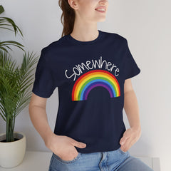 Somewhere Over the Rainbow - Short Sleeve Crewneck T-Shirt