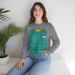 Mini-Bodz Scrubs (Green) - Mediumweight Sweatshirt