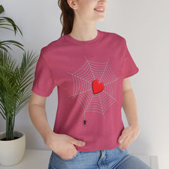 Heart of the Web - Short Sleeve Crewneck T-Shirt