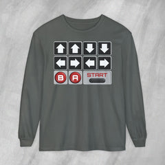 Cheat Code - Long Sleeve Crewneck T-Shirt