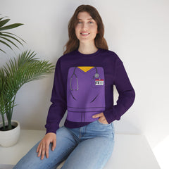 Mini-Bodz Scrubs (Purple) - Mediumweight Sweatshirt