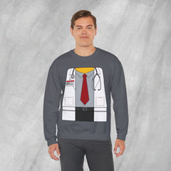 Mini-Bodz Doctor (Shirt & Tie) - Mediumweight Sweatshirt