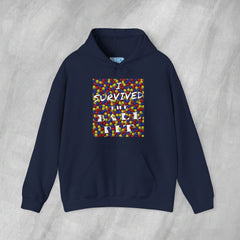 I Survived the Ball Pit - Mediumweight Hoodie