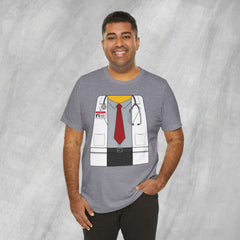 Mini-Bodz Doctor (Shirt & Tie) - Short Sleeve Crewneck T-Shirt