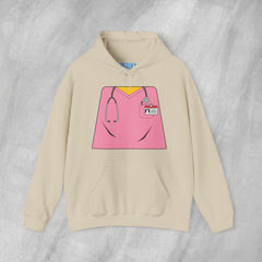 Mini-Bodz Scrubs (Pink) - Mediumweight Hoodie