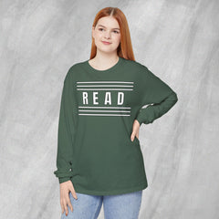 Read Between the Lines - Long Sleeve Crewneck T-Shirt