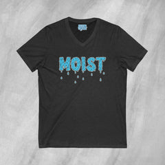 MOIST - Short Sleeve V-Neck T-Shirt