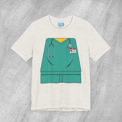 Mini-Bodz Scrubs (Green) - Short Sleeve Crewneck T-Shirt