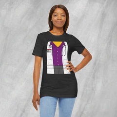 Mini-Bodz Doctor (Button-Up Shirt) - Short Sleeve Crewneck T-Shirt
