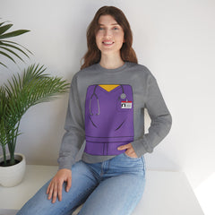 Mini-Bodz Scrubs (Purple) - Mediumweight Sweatshirt