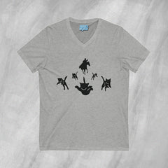 Herding Cats - Short Sleeve V-Neck T-Shirt
