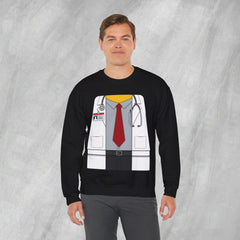 Mini-Bodz Doctor (Shirt & Tie) - Mediumweight Sweatshirt