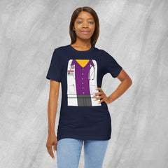 Mini-Bodz Doctor (Button-Up Shirt) - Short Sleeve Crewneck T-Shirt