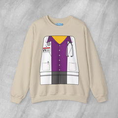 Mini-Bodz Doctor (Button-Up Shirt) - Mediumweight Sweatshirt