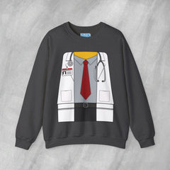 Mini-Bodz Doctor (Shirt & Tie) - Mediumweight Sweatshirt