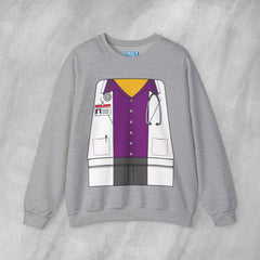 Mini-Bodz Doctor (Button-Up Shirt) - Mediumweight Sweatshirt