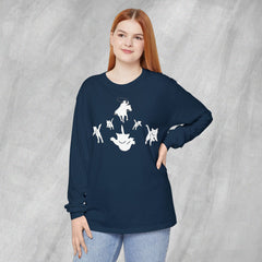 Herding Cats - Long Sleeve Crewneck T-Shirt
