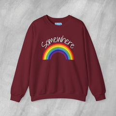 Somewhere Over the Rainbow - Mediumweight Sweatshirt
