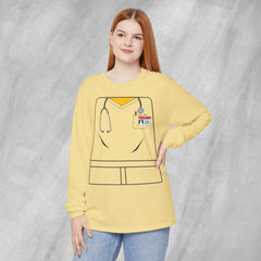 Mini-Bodz Scrubs (Garment Color) - Long Sleeve Crewneck T-Shirt