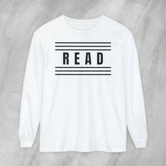 Read Between the Lines - Long Sleeve Crewneck T-Shirt