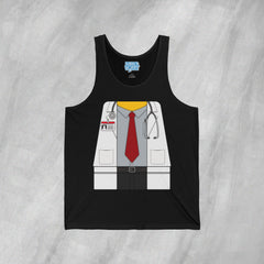 Mini-Bodz Doctor (Shirt & Tie) - Jersey Tank Top
