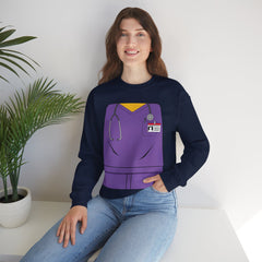 Mini-Bodz Scrubs (Purple) - Mediumweight Sweatshirt