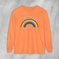 Somewhere Over the Rainbow - Long Sleeve Crewneck T-Shirt