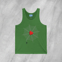 Heart of the Web - Jersey Tank Top