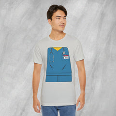 Mini-Bodz Scrubs (Blue) - Short Sleeve Crewneck T-Shirt