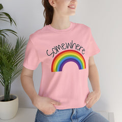 Somewhere Over the Rainbow - Short Sleeve Crewneck T-Shirt