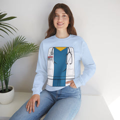 Mini-Bodz Doctor (Blue Scrubs) - Mediumweight Sweatshirt