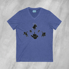Herding Cats - Short Sleeve V-Neck T-Shirt