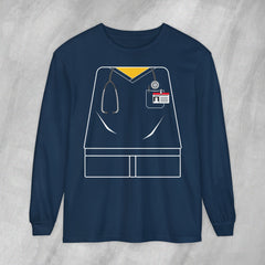 Mini-Bodz Scrubs (Garment Color) - Long Sleeve Crewneck T-Shirt