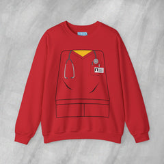 Mini-Bodz Scrubs (Garment Color) - Mediumweight Sweatshirt