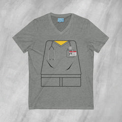 Mini-Bodz Scrubs (Garment Color) - Short Sleeve V-Neck T-Shirt