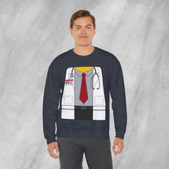 Mini-Bodz Doctor (Shirt & Tie) - Mediumweight Sweatshirt