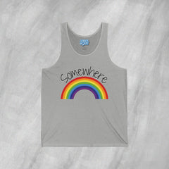 Somewhere Over the Rainbow - Jersey Tank Top