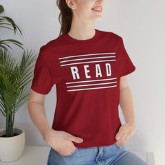 Read Between the Lines - Short Sleeve Crewneck T-Shirt