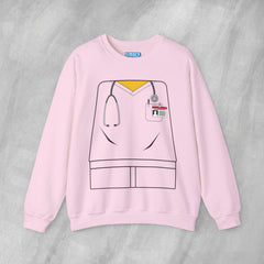 Mini-Bodz Scrubs (Garment Color) - Mediumweight Sweatshirt