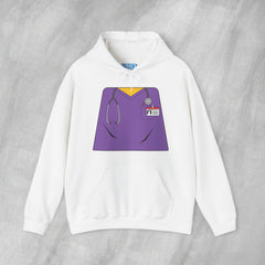 Mini-Bodz Scrubs (Purple) - Mediumweight Hoodie