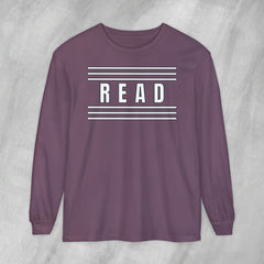 Read Between the Lines - Long Sleeve Crewneck T-Shirt