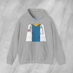 Mini-Bodz Doctor (Blue Scrubs) - Mediumweight Hoodie