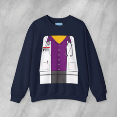 Mini-Bodz Doctor (Button-Up Shirt) - Mediumweight Sweatshirt