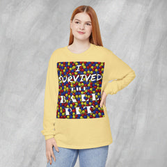I Survived the Ball Pit - Long Sleeve Crewneck T-Shirt