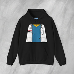 Mini-Bodz Doctor (Blue Scrubs) - Mediumweight Hoodie