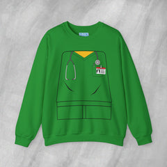 Mini-Bodz Scrubs (Garment Color) - Mediumweight Sweatshirt