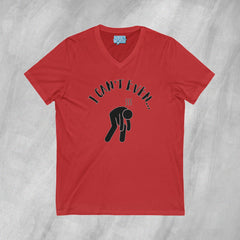 I Can't Even - Short Sleeve V-Neck T-Shirt
