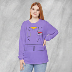 Mini-Bodz Scrubs (Garment Color) - Long Sleeve Crewneck T-Shirt