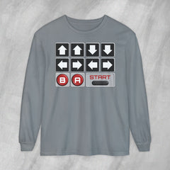 Cheat Code - Long Sleeve Crewneck T-Shirt